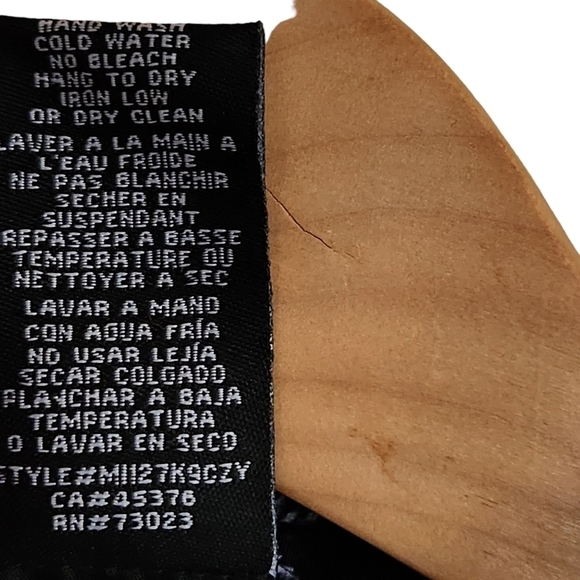 Trovare SMALL black white red plaid button-down shirt shacket westerncore - Picture 12 of 12